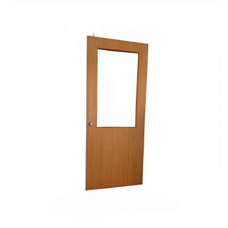 Half Glass Varnish Door